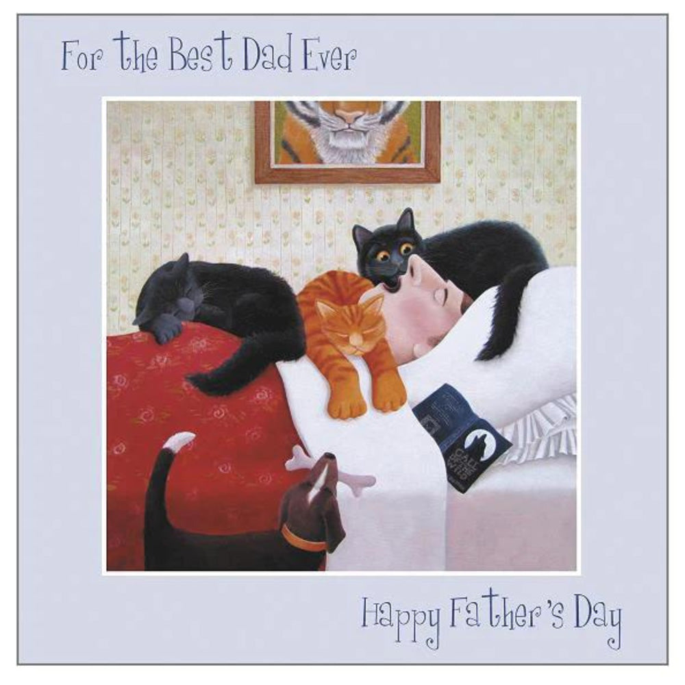 Cat Themed Fathers Day Cards