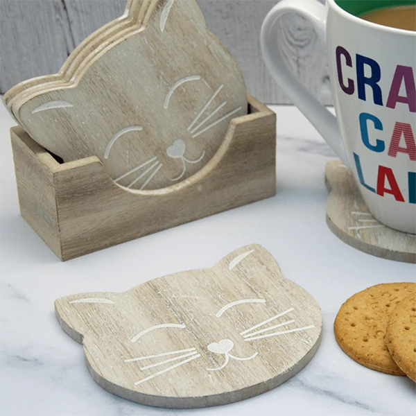 Cat Themed Coasters & Placemats