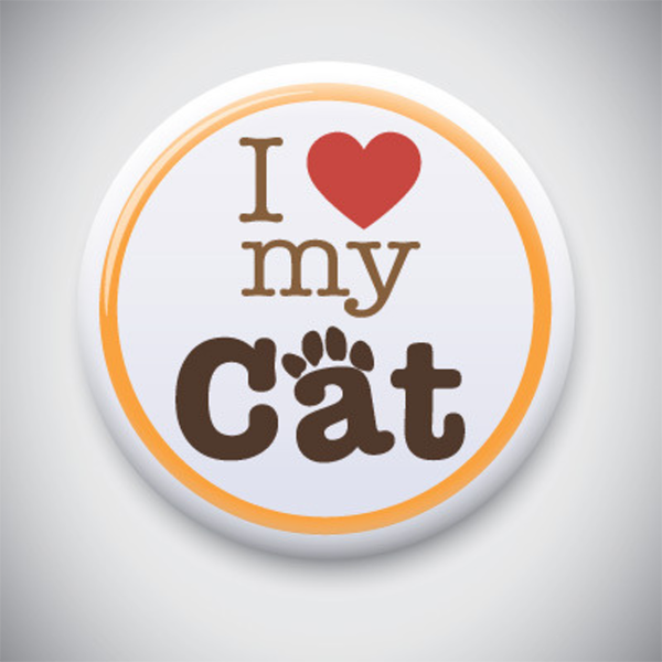 Funny Cat Themed Pins