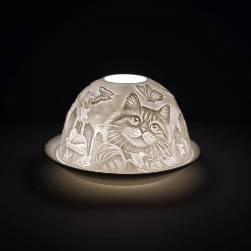 Cat Tealight Dome