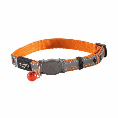 Rogz Orange NightCat Collar