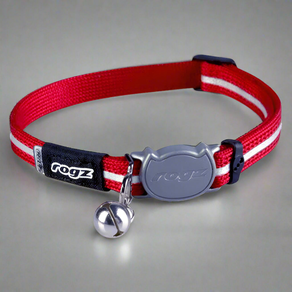 Rogz Red AlleyCat Collar