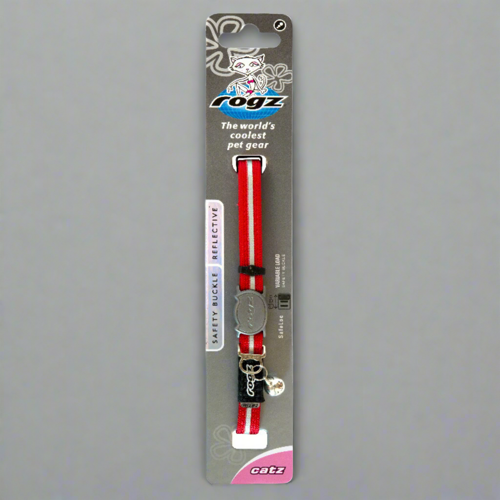 Rogz Red AlleyCat Collar