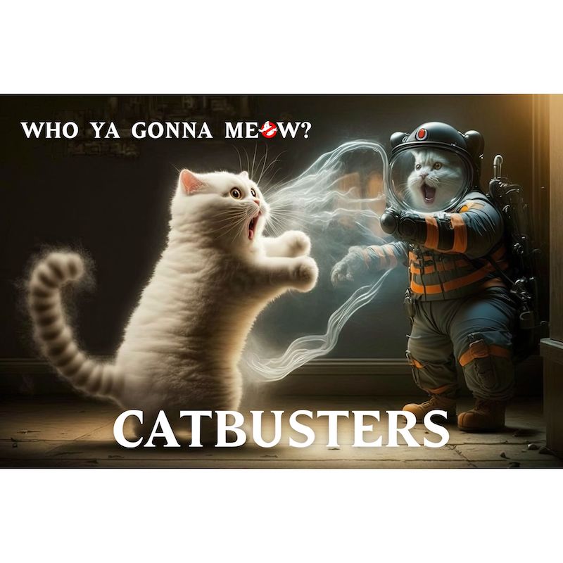Catbusters Cat Lap Tray by Fabulous Felines