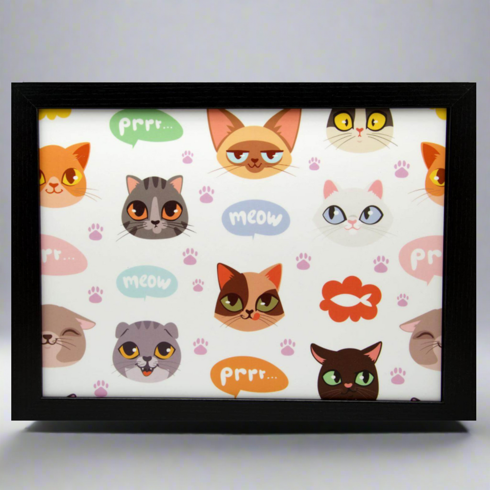 Crazy Cats Lap Tray by Fabulous Felines
