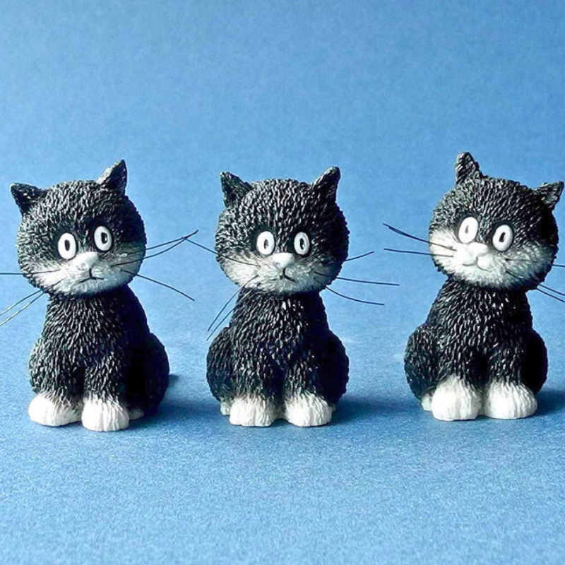 DUB24 - Dubout Cats - Cats in a Row Figurine (Extra Pack)