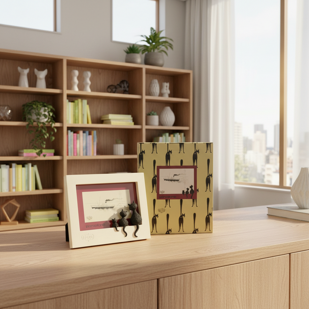 Albert Dubout Les Chats de Dubout Cat Picture Frame