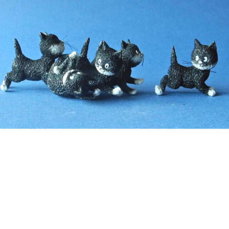 Dubout Cats - Just Follow Me Cat Figurine