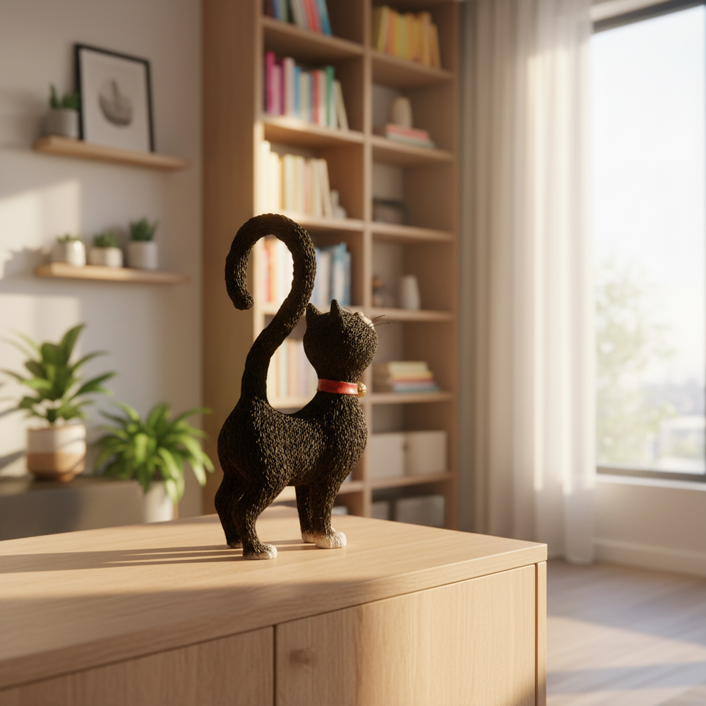 Dubout Cats - Whats's for Dinner? Cat Figurine