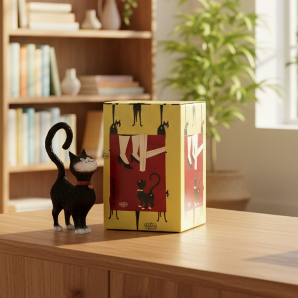 Dubout Cats - Whats's for Dinner? Cat Figurine