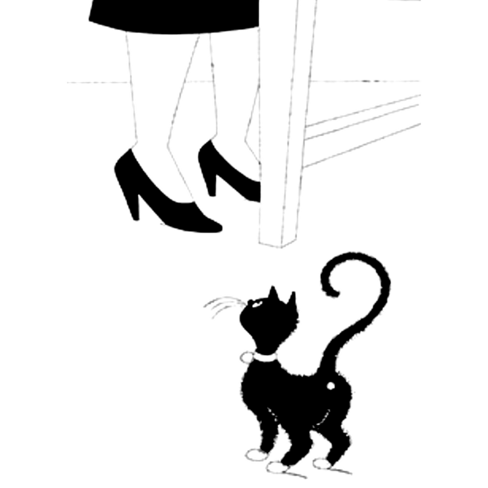 Dubout Cats - Whats's for Dinner? Cat Figurine