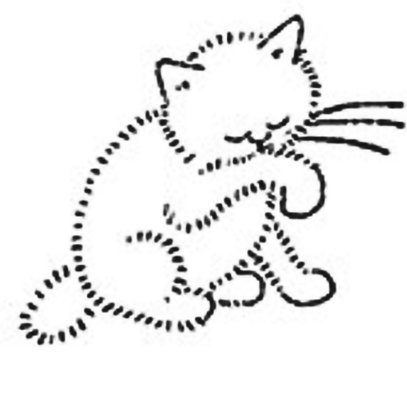 Dubout Cats - Kitty Wash Cat Figurine