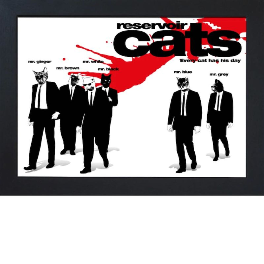 Reservoir Cats Lap Tray by Fabulous Felines