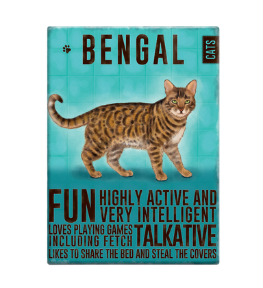 Bengal Cat Fridge Magnet