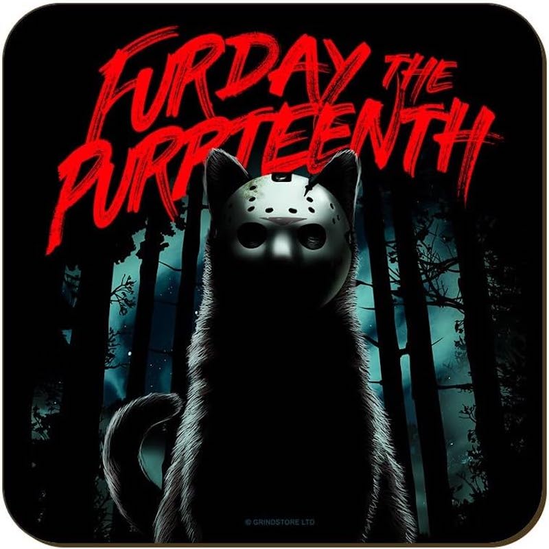 Horror Film Cat Coasters