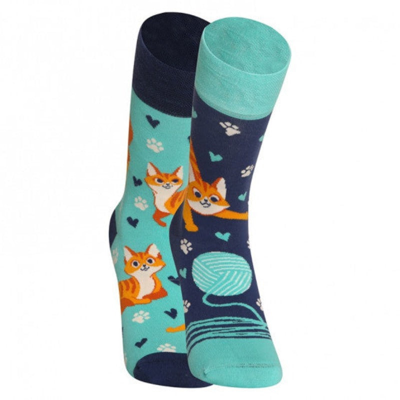Happy Cat Regular Odd Socks