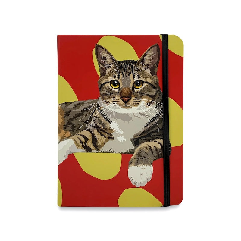 Tabby Cat Pocket Notebook
