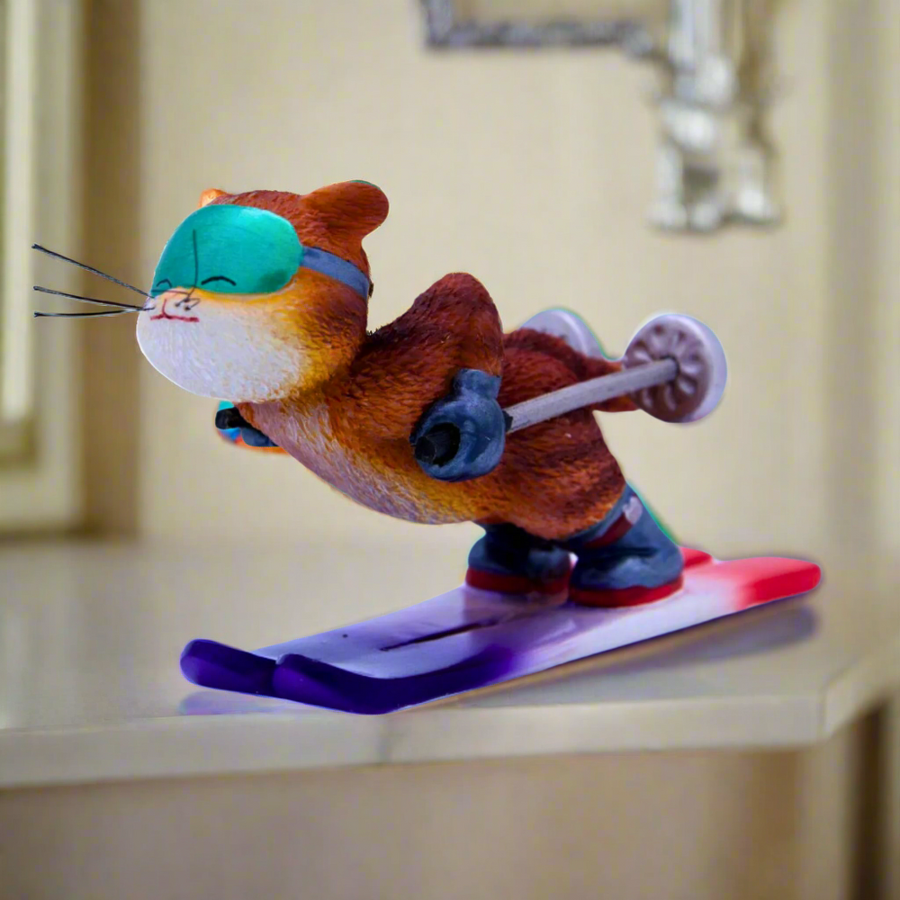 9 Lives Cool Cat Ginger Figurine