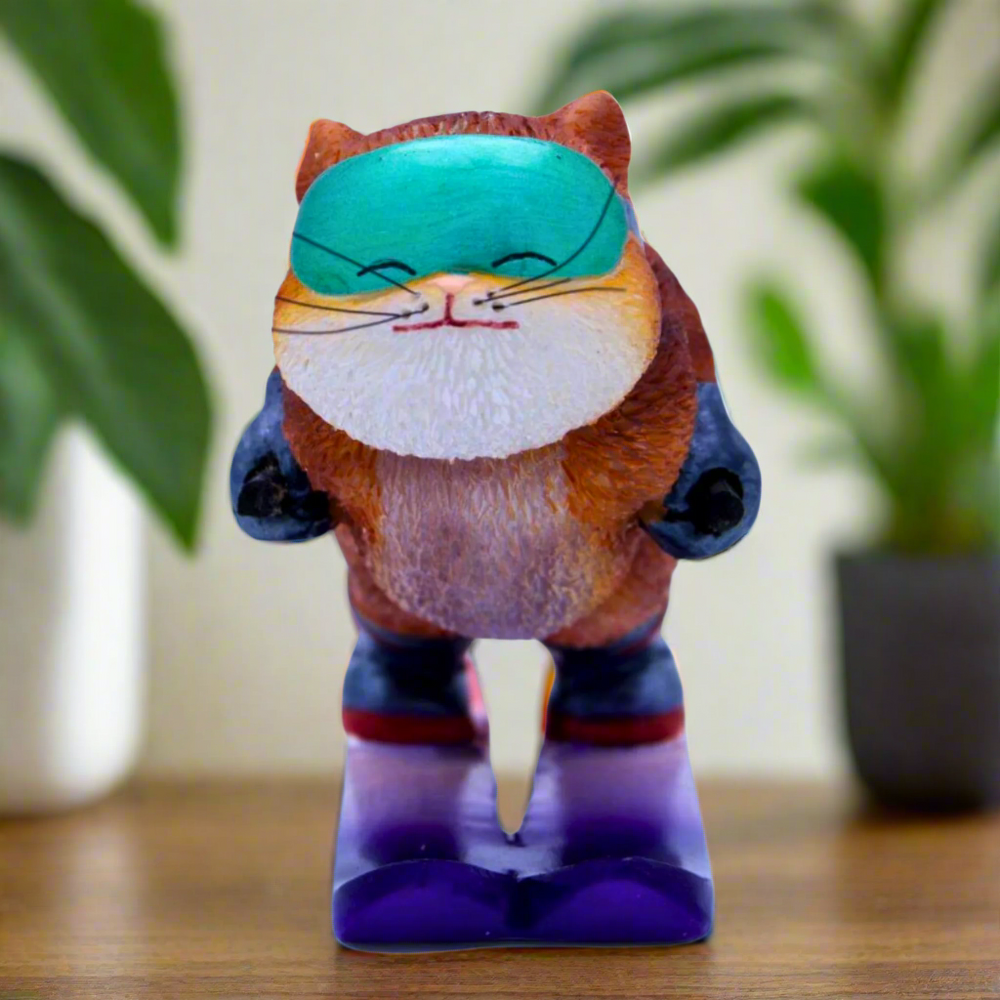 9 Lives Cool Cat Ginger Figurine