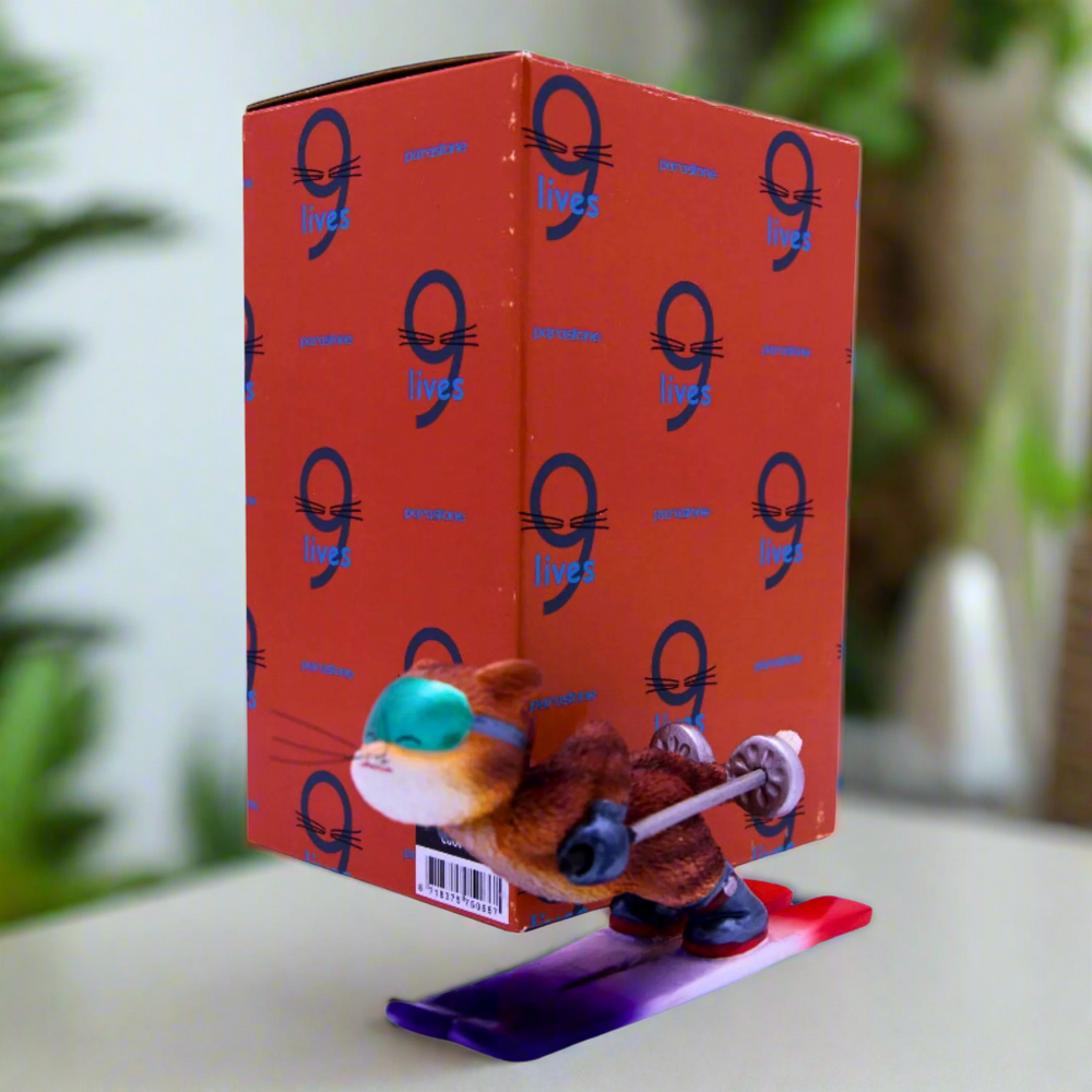 9 Lives Cool Cat Ginger Figurine