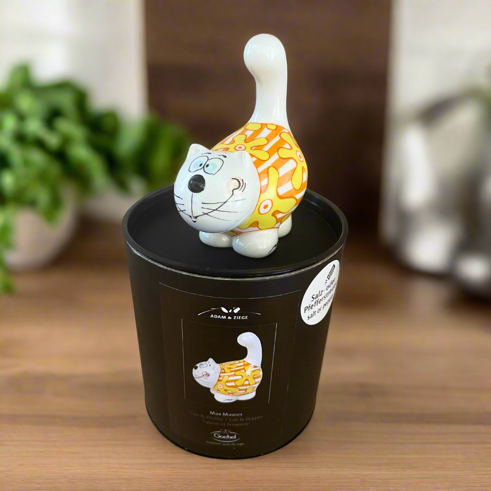 Adam Goebel Goebel Adam & Ziege Max Mauser Salt & Pepper Shaker – Whimsical Ceramic ...