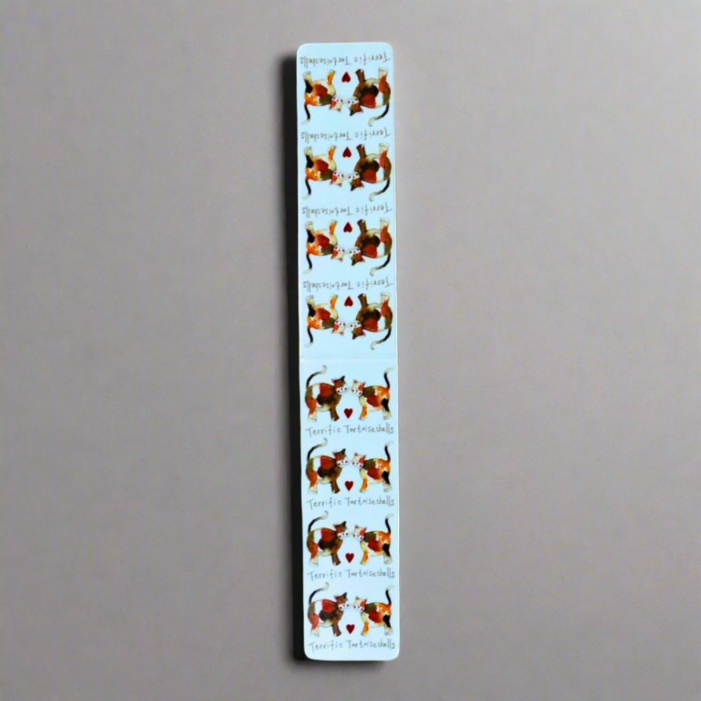 Terrific Tortoiseshells Cat Bookmark