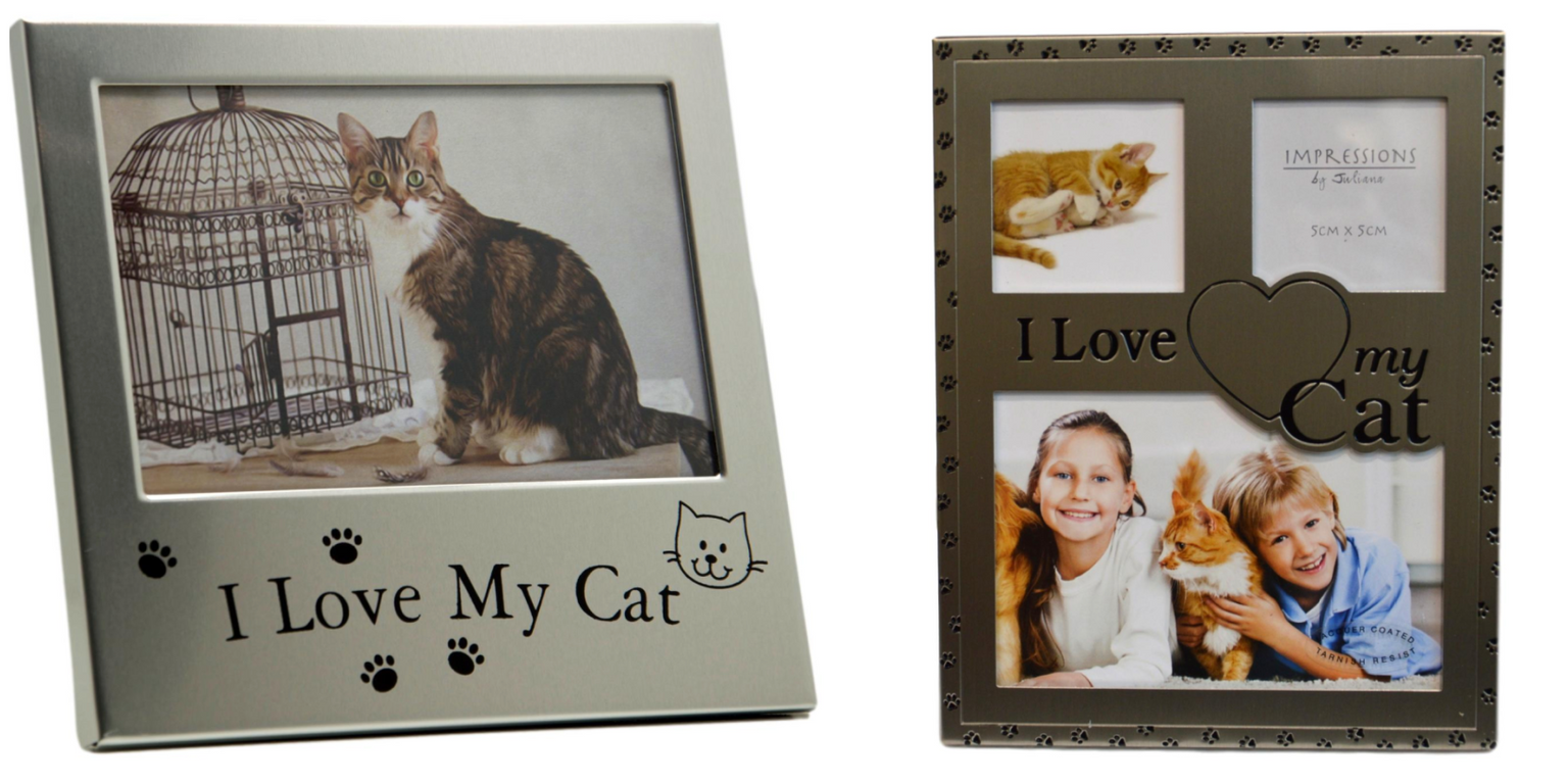 Photo Frames I Love My Cat - Gift Set