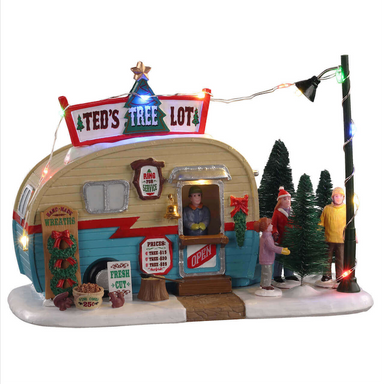 Lemax Christmas Village Ted's Tree Lot #04746