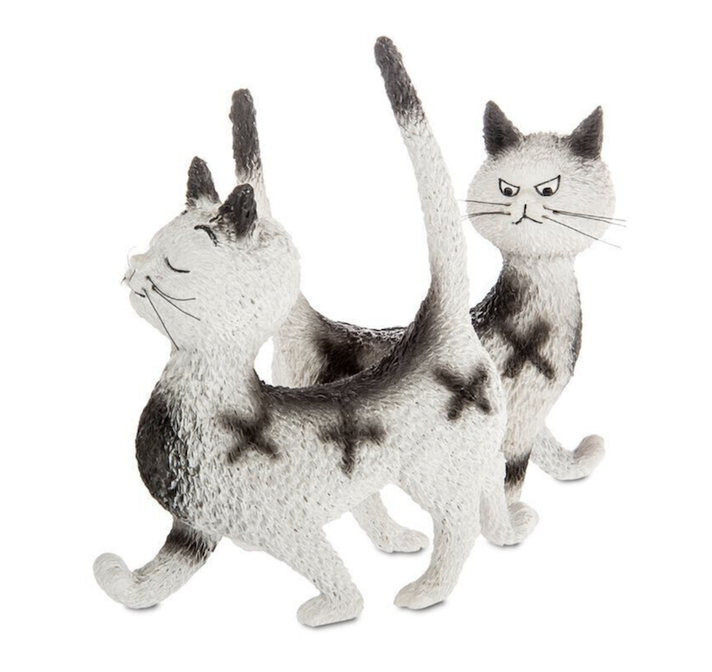 Dubout Cats - Heck, the Same Dress Cat Figurine