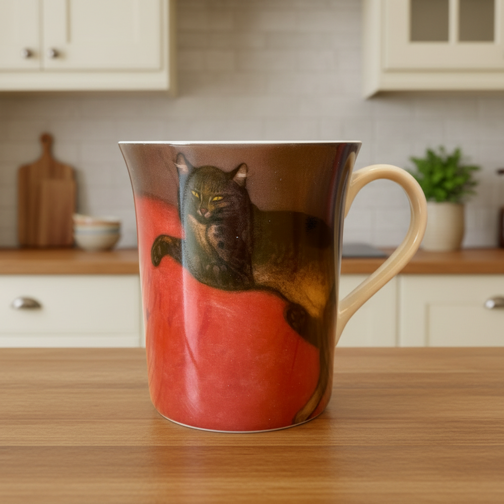Könitz Les Chats Dans L’Art – Steinlen Art Cat Mug