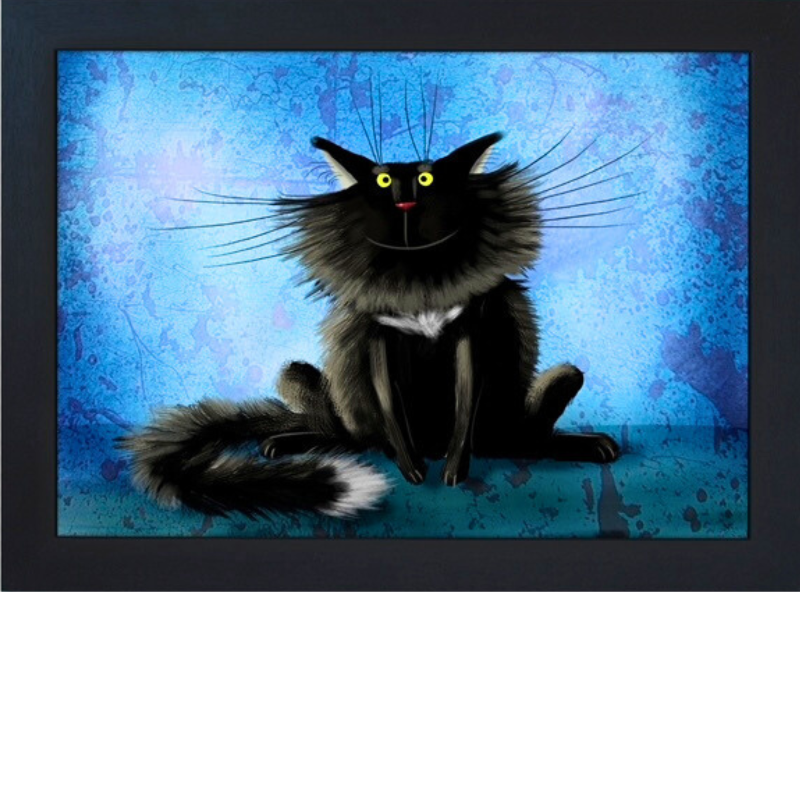Sylvester Black Cat Lap Tray by Fabulous Felines