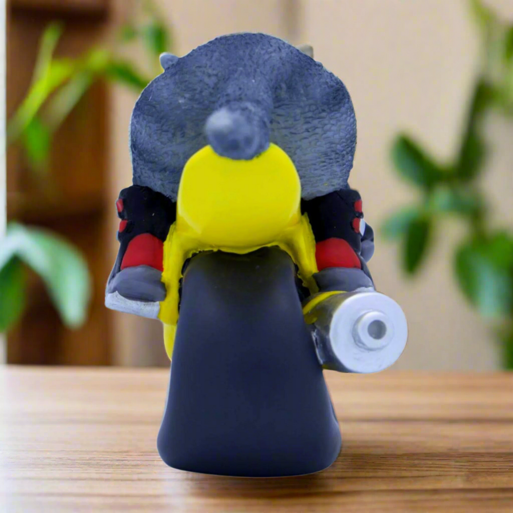 9 Lives Route 99 Grey Cat Figurine