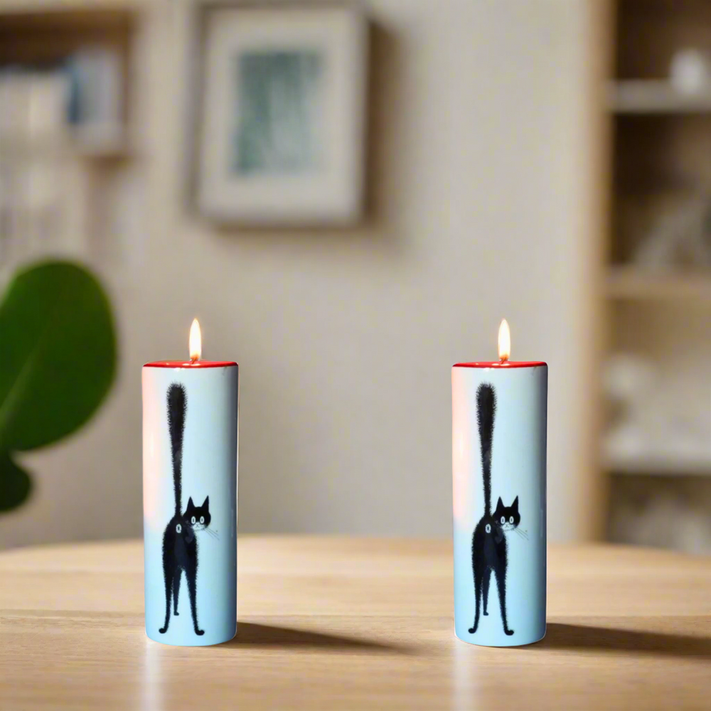 Dubout Cats, The Third Eye Black Cat Tea Light Holder