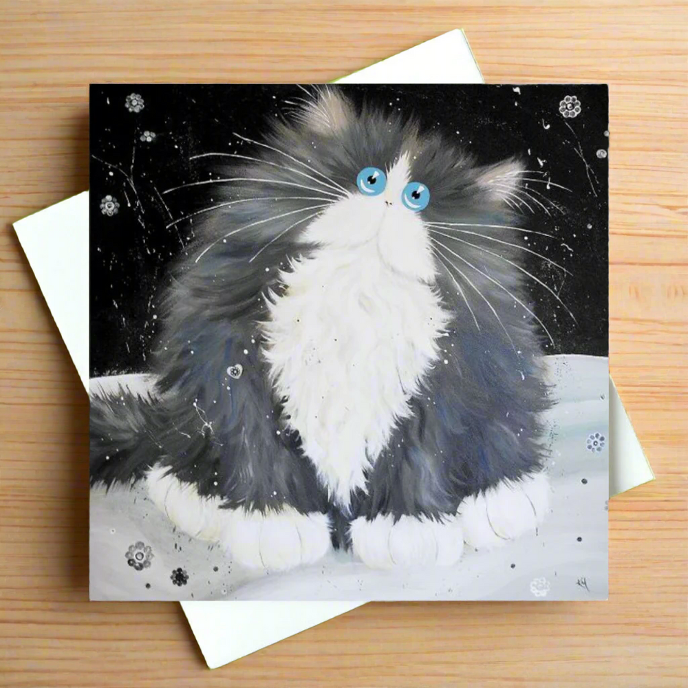Big Blod - The Fluffiest Space Explorer Greeting Card