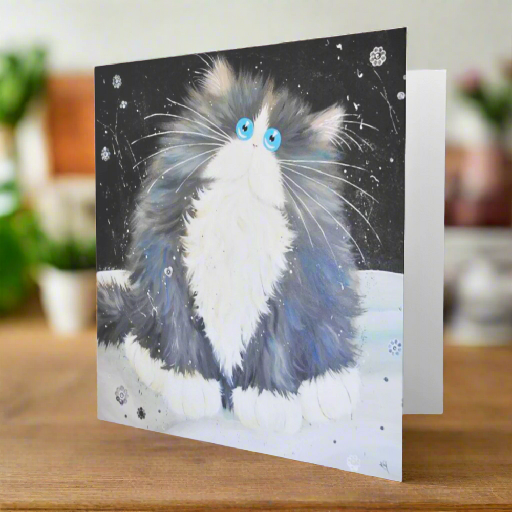 Big Blod - The Fluffiest Space Explorer Greeting Card