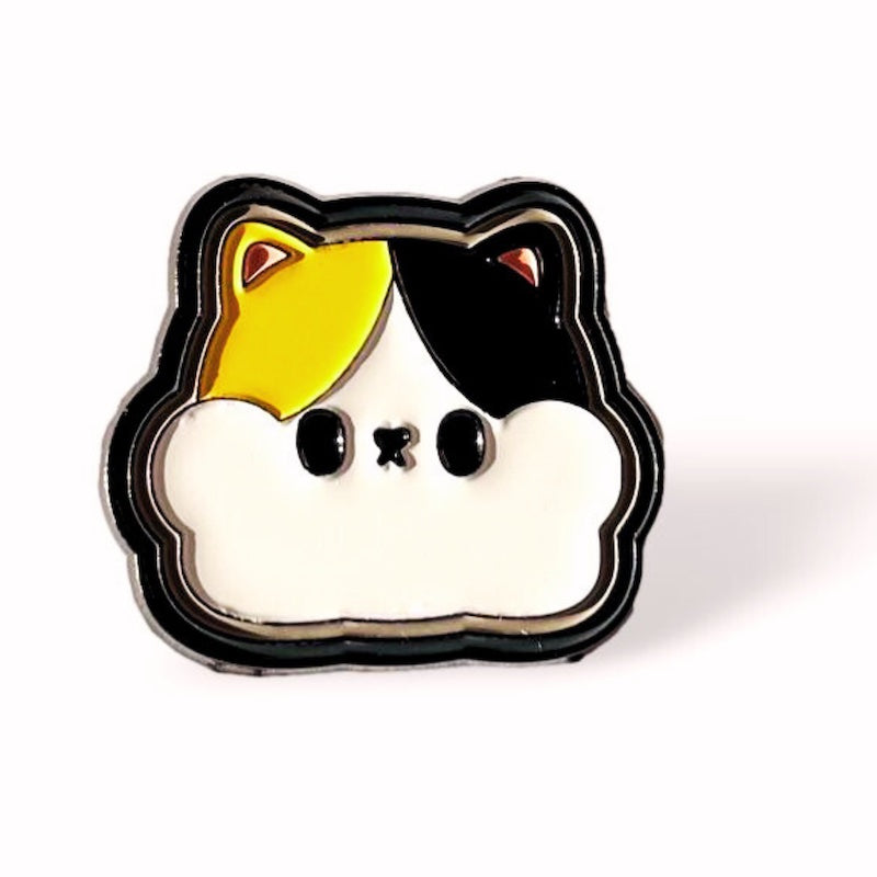 KENJI 3 Piece Enamel Lucky Cat Pin Set