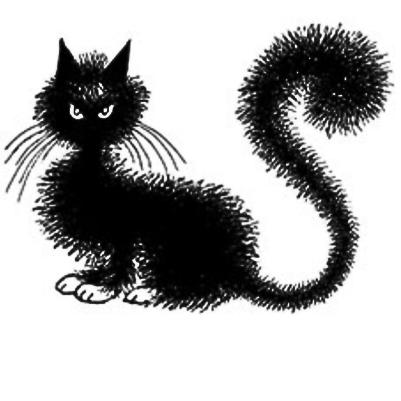 Dubout Cats - La Belle Black Cat Figurine