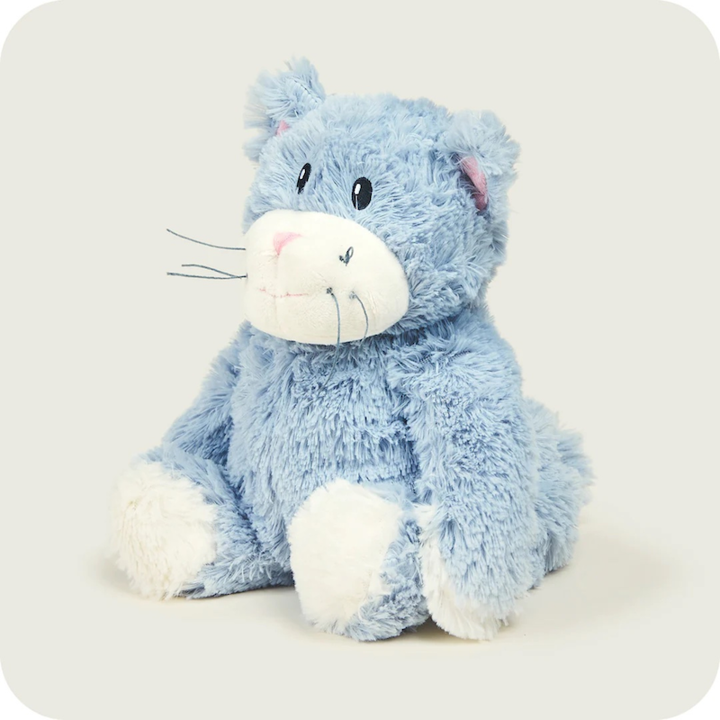 Warmies® Plush Blue Cat Microwavable Heatable Bagpuss Lavender Scented