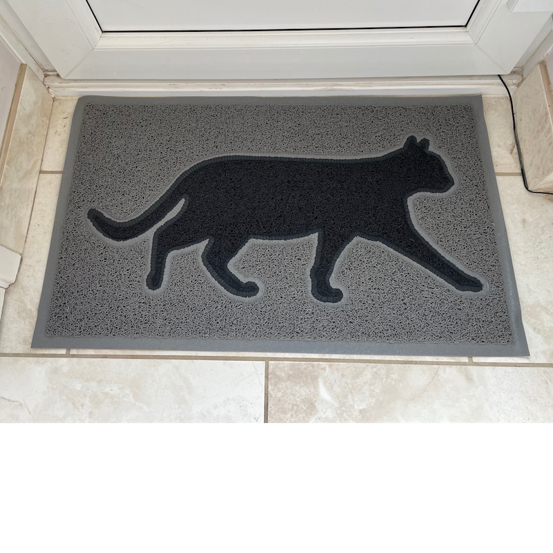 PVC Rubber Cat Walking Loop Door Mat