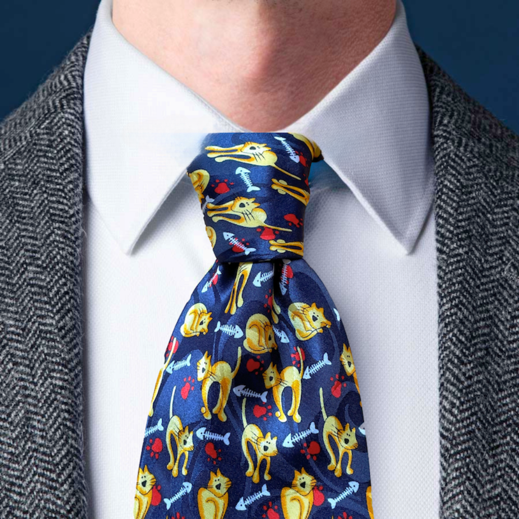 Cat Themed Ties