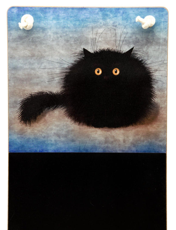 Oreo Cat Chalkboard & Chalk and Matching Coasters - Gift Set
