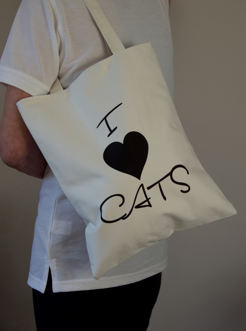 I Love Cats Tote Bag