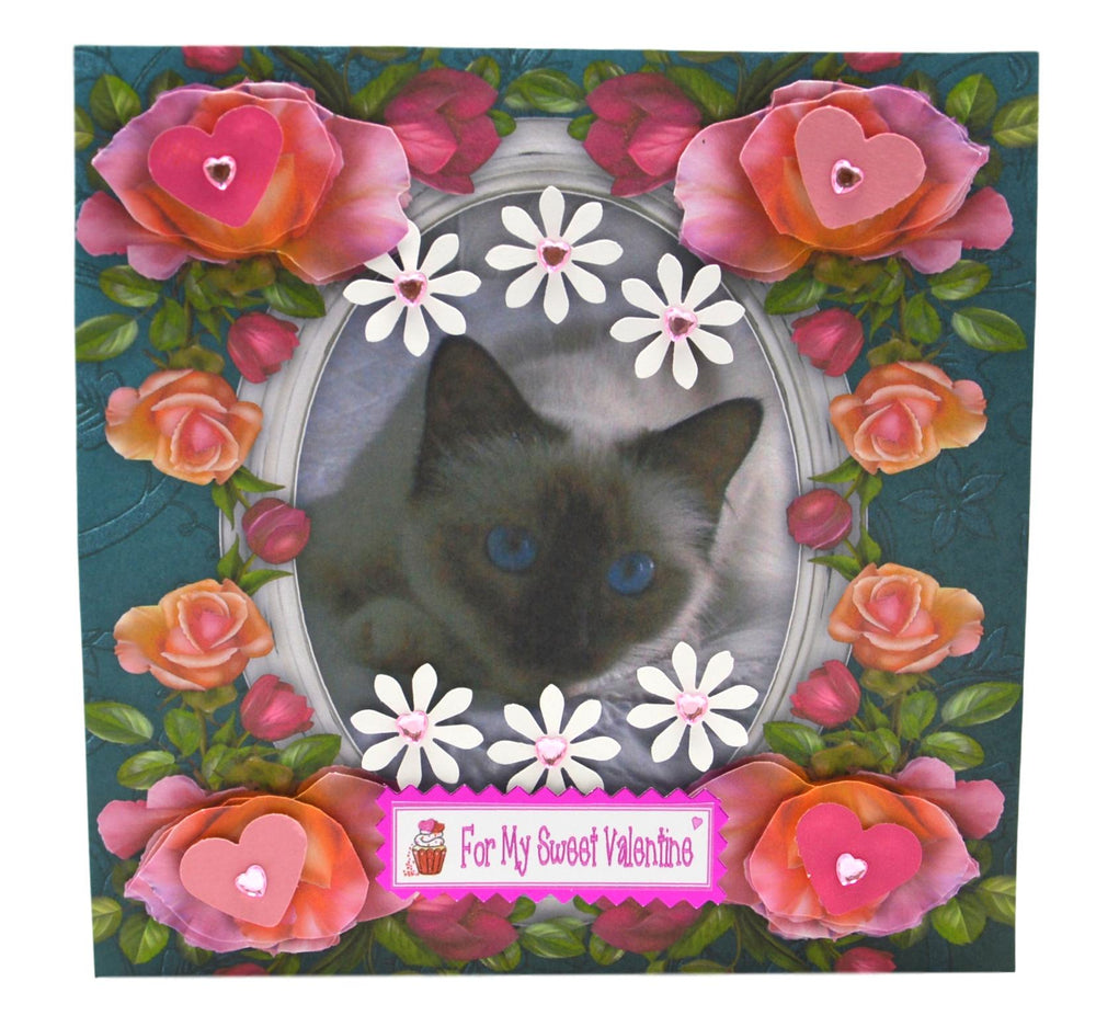 Birman Cat Valentine Card