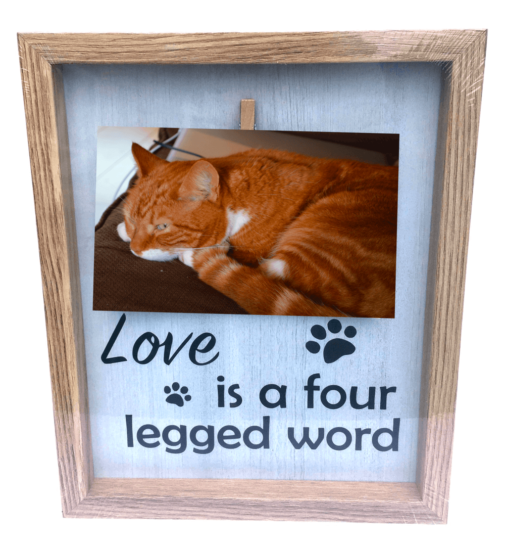 Pet Clip Wooden Photo Frame