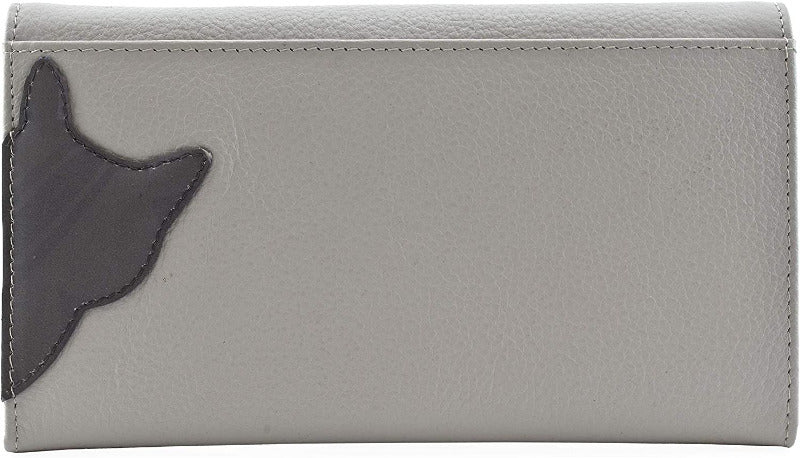 Cleo the Cat Matinee Purse Grey
