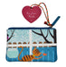 Mala Leather Cat in the Window Coin Purse