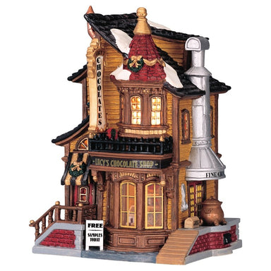 Lemax Christmas Village Lucy's Chocolate Shop #45052
