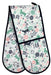 Vicky Yorke Kitchen Cats Double Oven Gloves