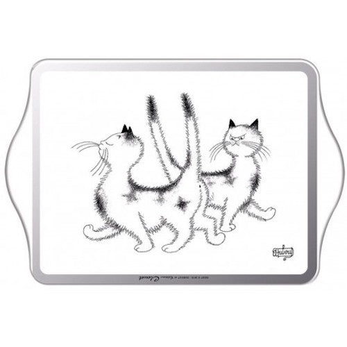 Dubout Cats - Heck, the Same Dress Metal Scatter Tray (Pimbeche)