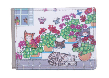 Mala Leather Santorini Cats ID / Card Holder / Purse